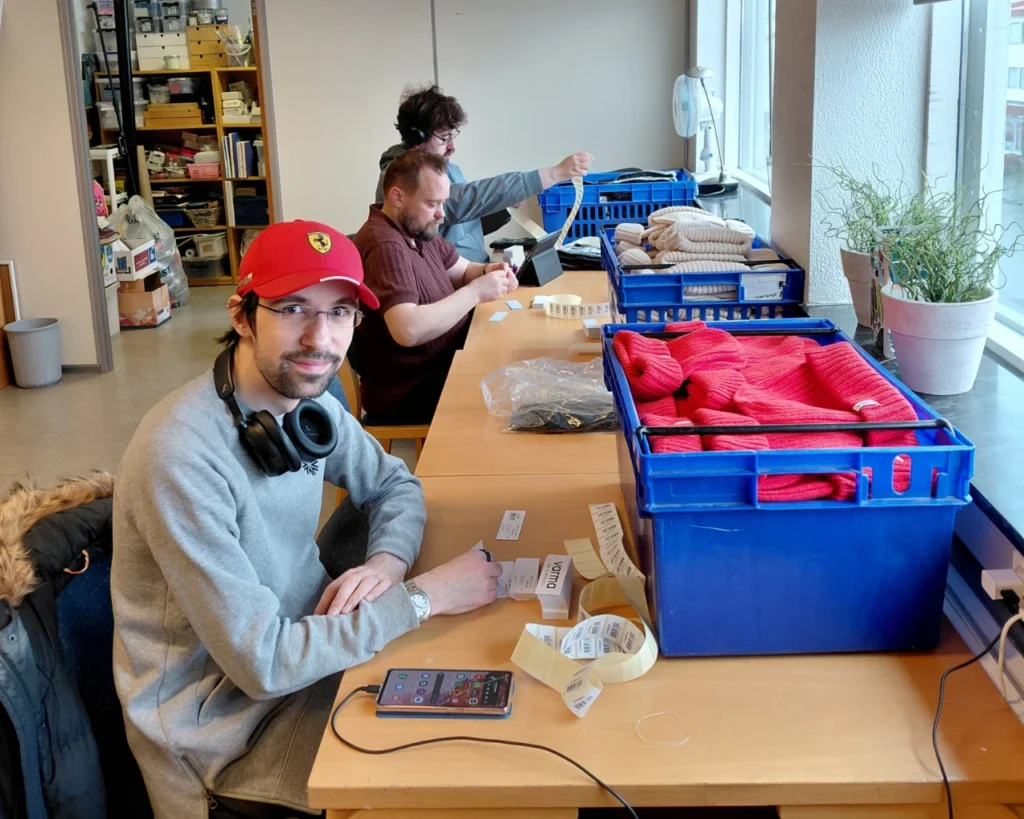 Unnið í verkefni fyrir Varma